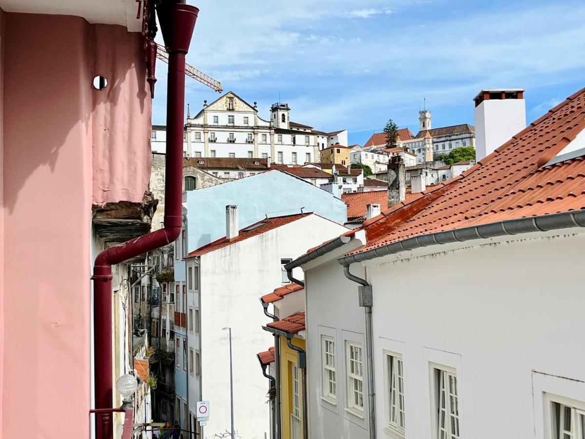 Apartament Casa Rosa Com Ac Coimbra Zewnętrze zdjęcie